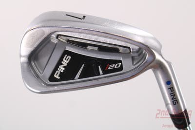 Ping I20 Single Iron 7 Iron FST KBS Tour FLT Steel Stiff Right Handed Blue Dot 37.0in