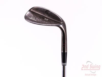 Cleveland CG12 Black Pearl Wedge Sand SW 56° 14 Deg Bounce Cleveland Traction Wedge Steel Wedge Flex Right Handed 35.25in