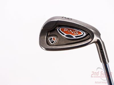 Ping i10 Single Iron 9 Iron Ping AWT Steel Stiff Right Handed Green Dot 35.75in