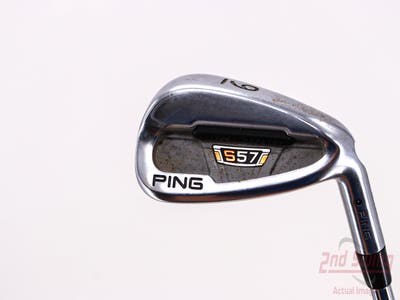 Ping S57 Single Iron 9 Iron True Temper Dynamic Gold S300 Steel Stiff Right Handed Black Dot 36.0in