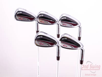 Ping G LE 2 Iron Set 7-PW SW ULT 240 Lite Graphite Ladies Right Handed Black Dot 36.5in