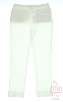 New Womens Fairway & Greene Pants X-Large XL White MSRP $145