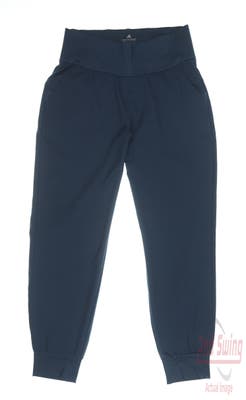 New Womens Adidas Pants Medium M x Navy Blue MSRP $72