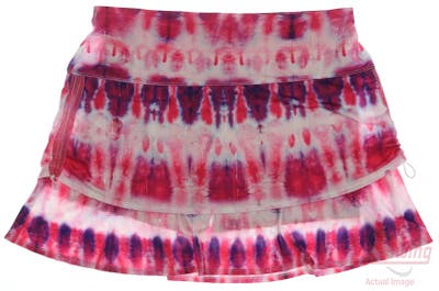 New Womens Lucky In Love Skort X-Large XL Multi MSRP $106