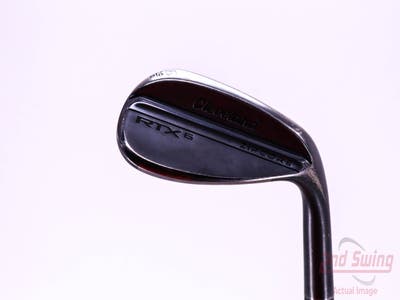 Cleveland RTX 6 ZipCore Black Satin Wedge Sand SW 56° 10 Deg Bounce Project X 6.5 Steel X-Stiff Right Handed 35.25in