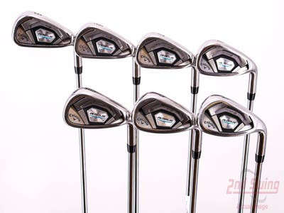 Callaway Rogue Iron Set 5-PW AW True Temper XP 95 S300 Steel Stiff Right Handed 38.5in