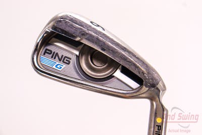Ping 2016 G Single Iron 6 Iron AWT 2.0 Steel Stiff Right Handed Yellow Dot 36.75in