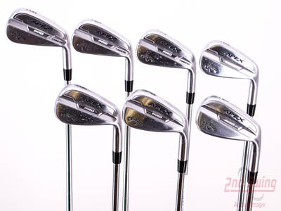 Callaway Apex Pro 21 Iron Set 5-PW AW True Temper Elevate ETS 115 Steel X-Stiff Right Handed 38.25in