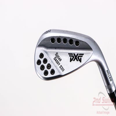 PXG 0311 Sugar Daddy Milled Chrome Wedge Sand SW 56° 10 Deg Bounce Aerotech SteelFiber fc115cw Graphite Stiff Right Handed 35.0in