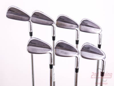 Ping i500 Iron Set 4-PW Project X LZ 5.5 Steel Regular Right Handed Black Dot 39.0in