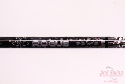 Used W/ TaylorMade RH Adapter Aldila Rogue 95 MSI Black 85g Hybrid Shaft Regular 39.5in