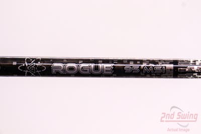 Used W/ TaylorMade RH Adapter Aldila Rogue 95 MSI Black 85g Hybrid Shaft Stiff 40.0in