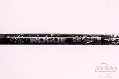 Used W/ TaylorMade RH Adapter Aldila Rogue 95 MSI Black 85g Hybrid Shaft Stiff 39.5in
