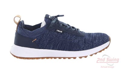 New Mens Golf Shoe True Linkswear True All Day Knit II 9 Navy MSRP $145