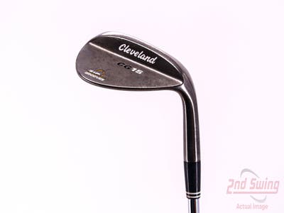 Cleveland CG15 Black Pearl Wedge Gap GW 52° 10 Deg Bounce Cleveland Traction Wedge Steel Wedge Flex Right Handed 35.5in