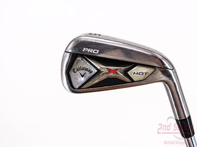 Callaway 2013 X Hot Pro Single Iron 4 Iron Project X Rifle 6.0 Steel Stiff Right Handed 38.25in
