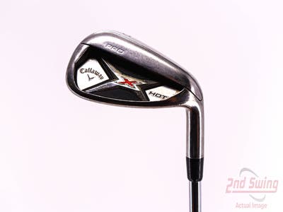 Callaway 2013 X Hot Pro Single Iron Pitching Wedge PW Project X Rifle 6.0 Steel Stiff Right Handed 36.0in