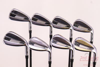PXG 2021 0211 Iron Set 6-PW GW SW LW Mitsubishi MMT 60 Graphite Senior Right Handed 37.5in