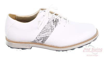 New Womens Golf Shoe Footjoy Premiere Medium 9.5 White MSRP $210 99021