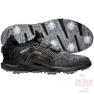 New Footjoy 2022 Hyperflex BOA Medium Black/Charcoal/Silver 9.5 Mens Golf Shoe