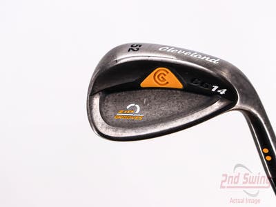 Cleveland CG14 Gunmetal Wedge Gap GW 52° 10 Deg Bounce Cleveland Traction Wedge Steel Wedge Flex Right Handed 35.75in