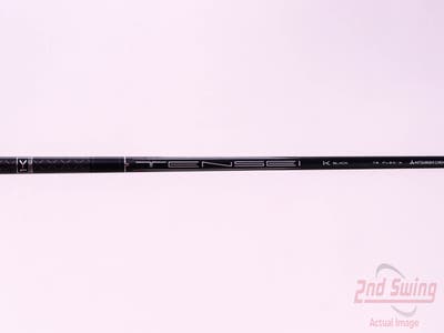 Used W/ Titleist Adapter Mitsubishi Rayon Tensei 1K Black 75g Fairway Shaft X-Stiff 42.5in