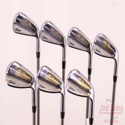 Titleist 2021 T100 Iron Set 5-PW AW Aerotech SteelFiber i80 Graphite Regular Right Handed 37.75in
