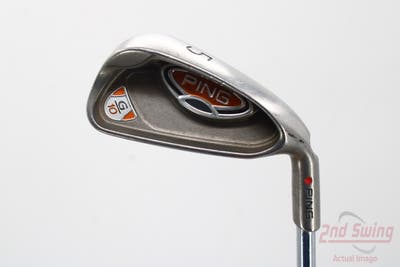 Ping G10 Single Iron 5 Iron Ping AWT Steel Stiff Right Handed Red dot 37.75in
