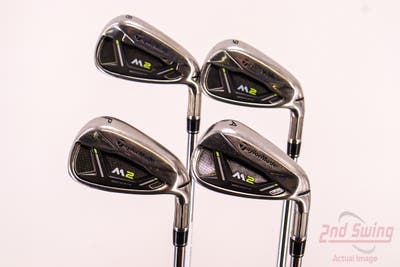 TaylorMade 2019 M2 Iron Set 8-PW AW TM Reax 88 HL Steel Stiff Right Handed 36.75in