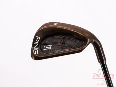 Ping ISI Beryllium Copper Single Iron Pitching Wedge PW Stock Graphite Shaft Graphite Wedge Flex Right Handed Black Dot 36.0in