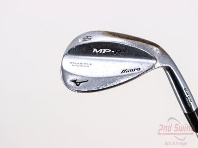Mizuno MP-R 12 White Satin Chrome Wedge Lob LW 60° 8 Deg Bounce Dynamic Gold Spinner Steel Wedge Flex Right Handed 35.25in