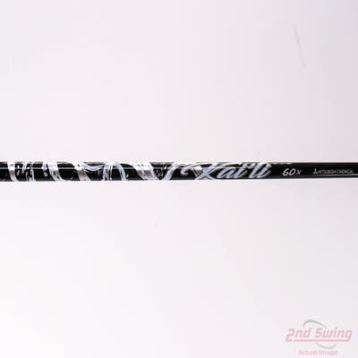 Used W/ Ping RH Adapter Mitsubishi Rayon Kai'li White 60g Driver Shaft X-Stiff 44.0in