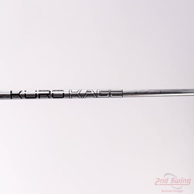 Used W/ Titleist Adapter Mitsubishi Rayon Kuro Kage Silver Dual Core 45g Fairway Shaft Ladies 40.5in