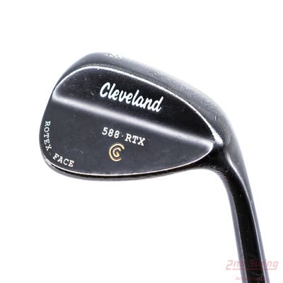 Cleveland 588 RTX Black Pearl Wedge Lob LW 58° 8 Deg Bounce True Temper Dynamic Gold Steel Wedge Flex Right Handed 35.0in