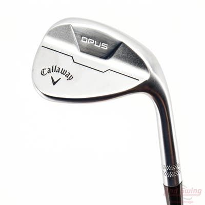 Mint Callaway Opus Brushed Chrome Wedge Gap GW 52° 10 Deg Bounce S Grind True Temper Dynamic Gold Mid 115 Wedge Steel Wedge Flex Right Handed 35.5in