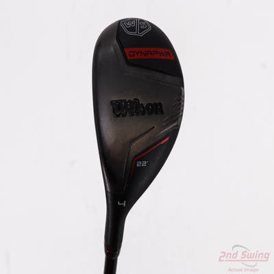 Mint Wilson Staff Dynapwr Hybrid 4 Hybrid 22° PX HZRDUS Smoke Red RDX 70 Graphite Regular Left Handed 40.0in