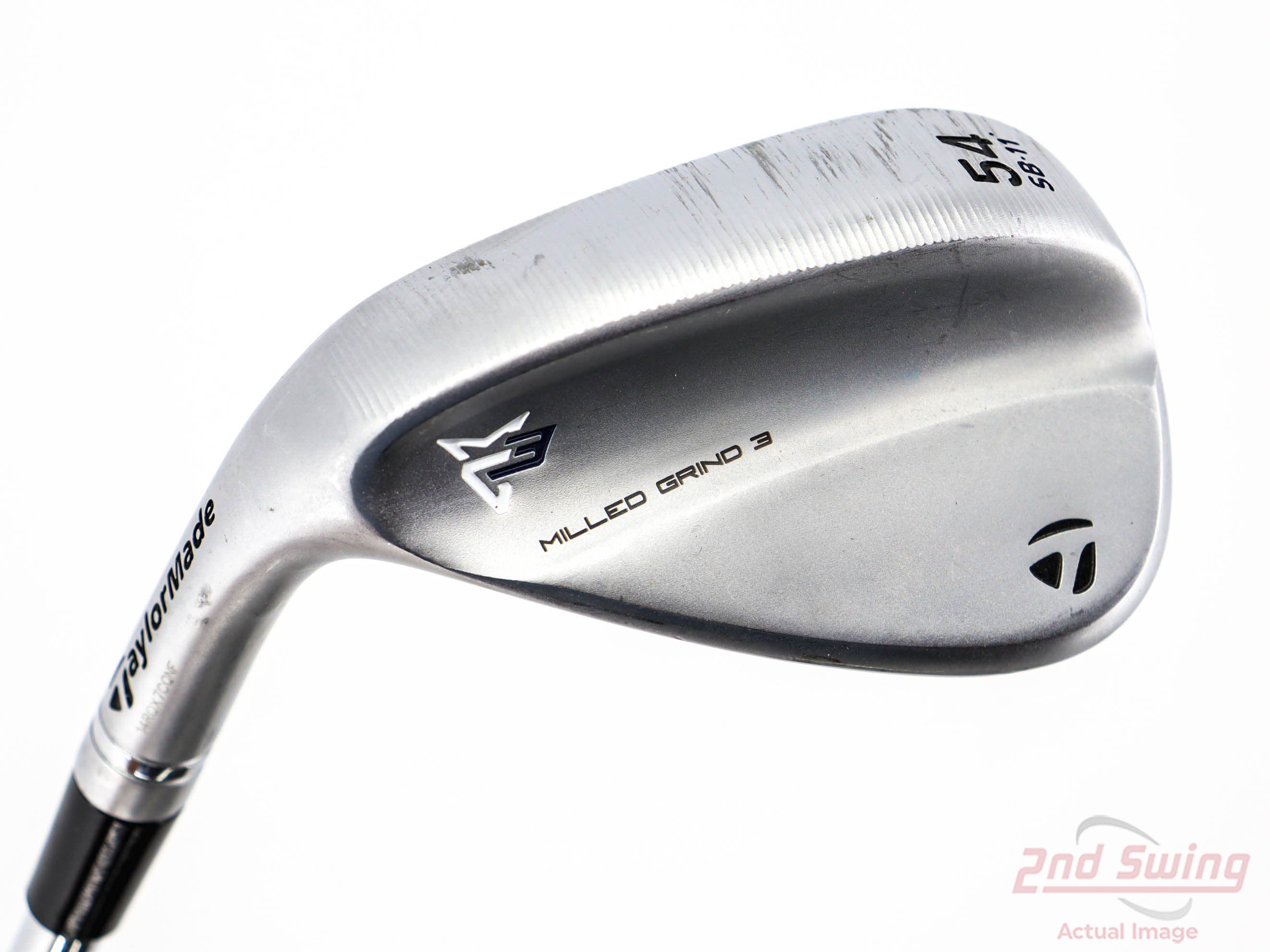 TaylorMade Milled Grind 3 Raw Chrome Wedge | 2nd Swing Golf