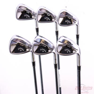 Callaway Apex DCB 21 Iron Set 6-PW AW UST Mamiya Recoil Dart 65H F2 Graphite Senior Right Handed STD