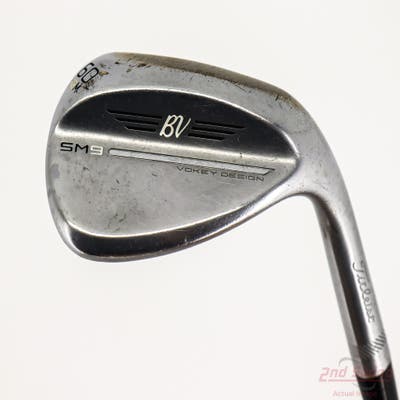 Titleist Vokey SM9 Tour Chrome Wedge Lob LW 60° 8 Deg Bounce M Grind Titleist Vokey BV Steel Wedge Flex Right Handed 35.0in