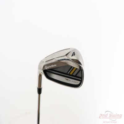 TaylorMade Rocketbladez Single Iron 4 Iron TM Matrix RocketFuel 65 Steel Stiff Left Handed 38.5in
