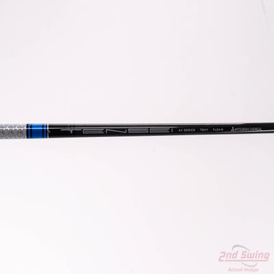 Used W/ TaylorMade RH Adapter Mitsubishi Rayon Tensei AV Raw Blue 70g Hybrid Shaft Regular 39.5in
