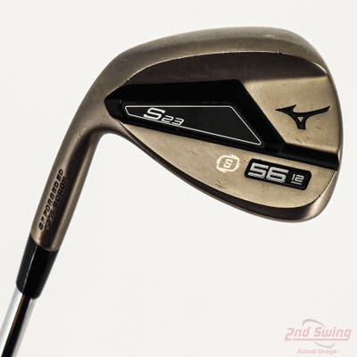 Mint Mizuno S23 Copper Cobalt Wedge Sand SW 56° 12 Deg Bounce S Grind FST KBS Hi-Rev 2.0 Steel Wedge Flex Left Handed 35.5in
