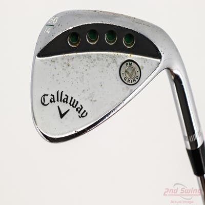 Callaway PM Grind 19 Chrome Wedge Sand SW 56° 14 Deg Bounce PM Grind FST KBS Hi-Rev 2.0 115 Steel Wedge Flex Right Handed 35.0in