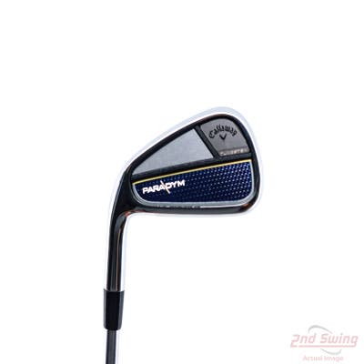 Callaway Paradym Single Iron 7 Iron Project X IO 6.0 Steel Stiff Left Handed 37.5in