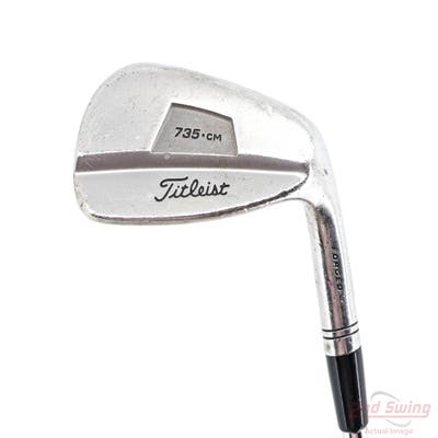 Titleist 735.CM Stainless Single Iron Pitching Wedge PW True Temper Dynamic Gold S300 Steel Stiff Right Handed 35.5in