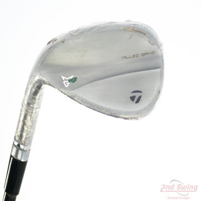 Mint TaylorMade Milled Grind 4 Chrome Wedge Gap GW 52° 9 Deg Bounce SB Fujikura Ventus TR Blue 7 Graphite Stiff Left Handed 35.25in