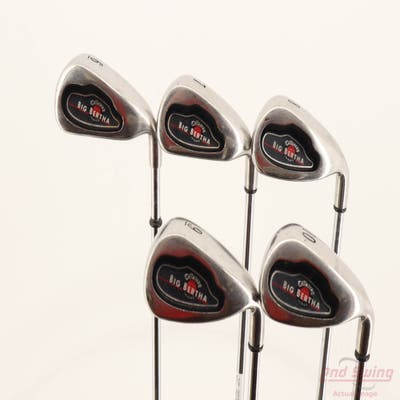 Callaway 2004 Big Bertha Iron Set 6-PW Callaway Stock Steel Steel Uniflex Right Handed STD