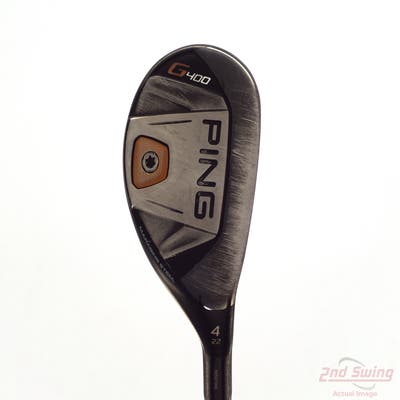 Ping G400 Hybrid 4 Hybrid 22° Ping TFC 80H Graphite Senior Right Handed 40.25in