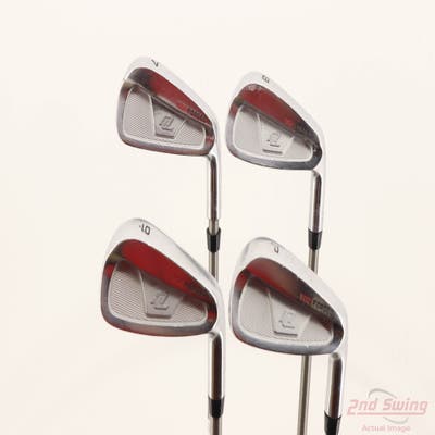 New Level 902 Forged Satin Pearl Chrome Iron Set 7-PW Aerotech SteelFiber i95 Graphite Stiff Right Handed STD