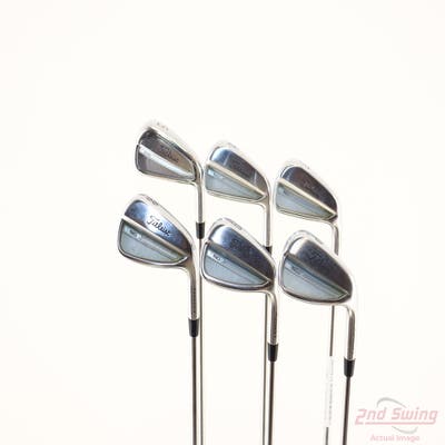 Titleist 2023 T150/T200 Combo Iron Set 5-PW FST KBS Tour $-Taper Steel Stiff Right Handed +1/4"